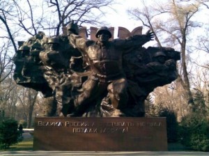 Panfilov park in Almaty